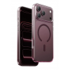 Чехол накладка iPhone 18 Pro Max KEEPHONE Magsafe AURORA Pro Burgundy